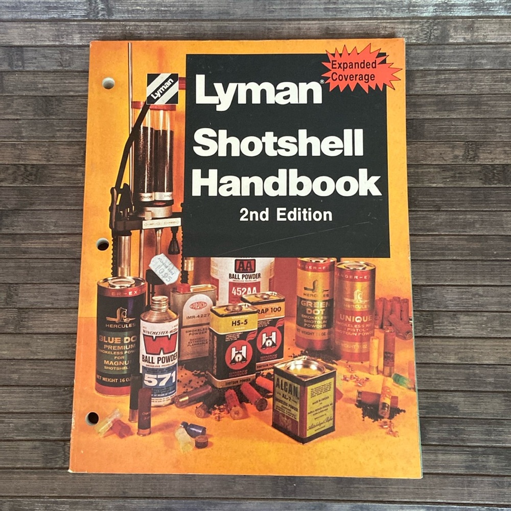 Vintage 1976 Lyman Shotshell Handbook 2nd Edition